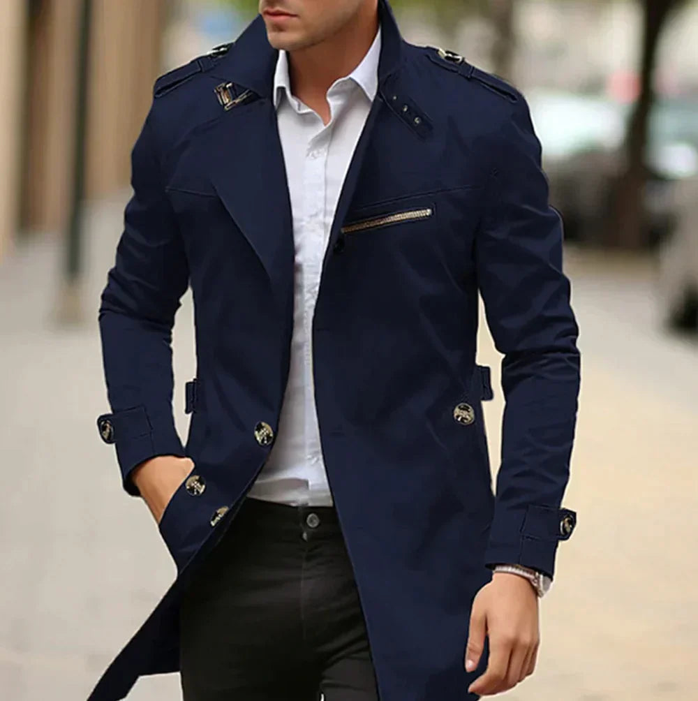 Nate - Heren Trenchcoat